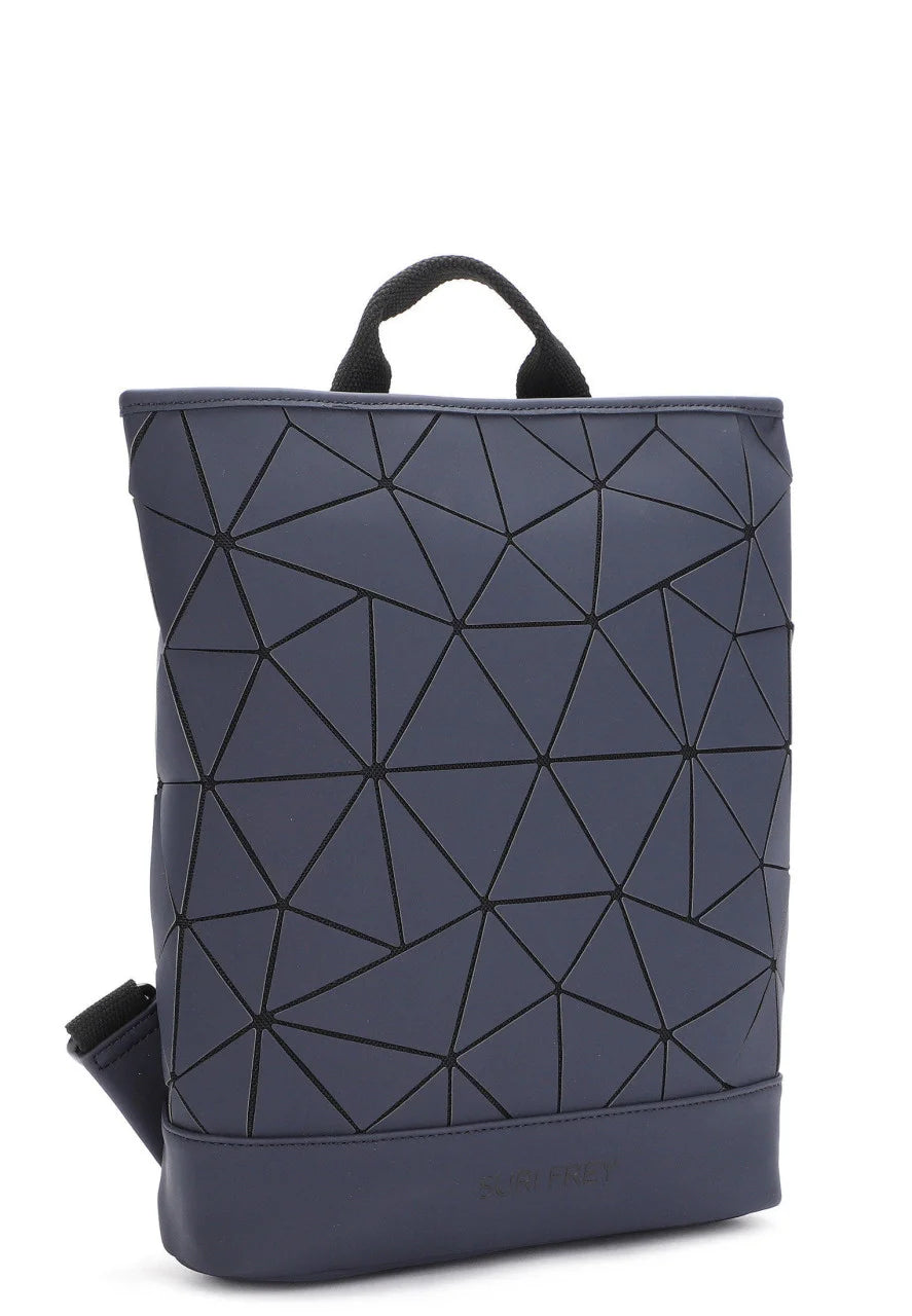 Mochila Jessy-Lu mediana azul marino