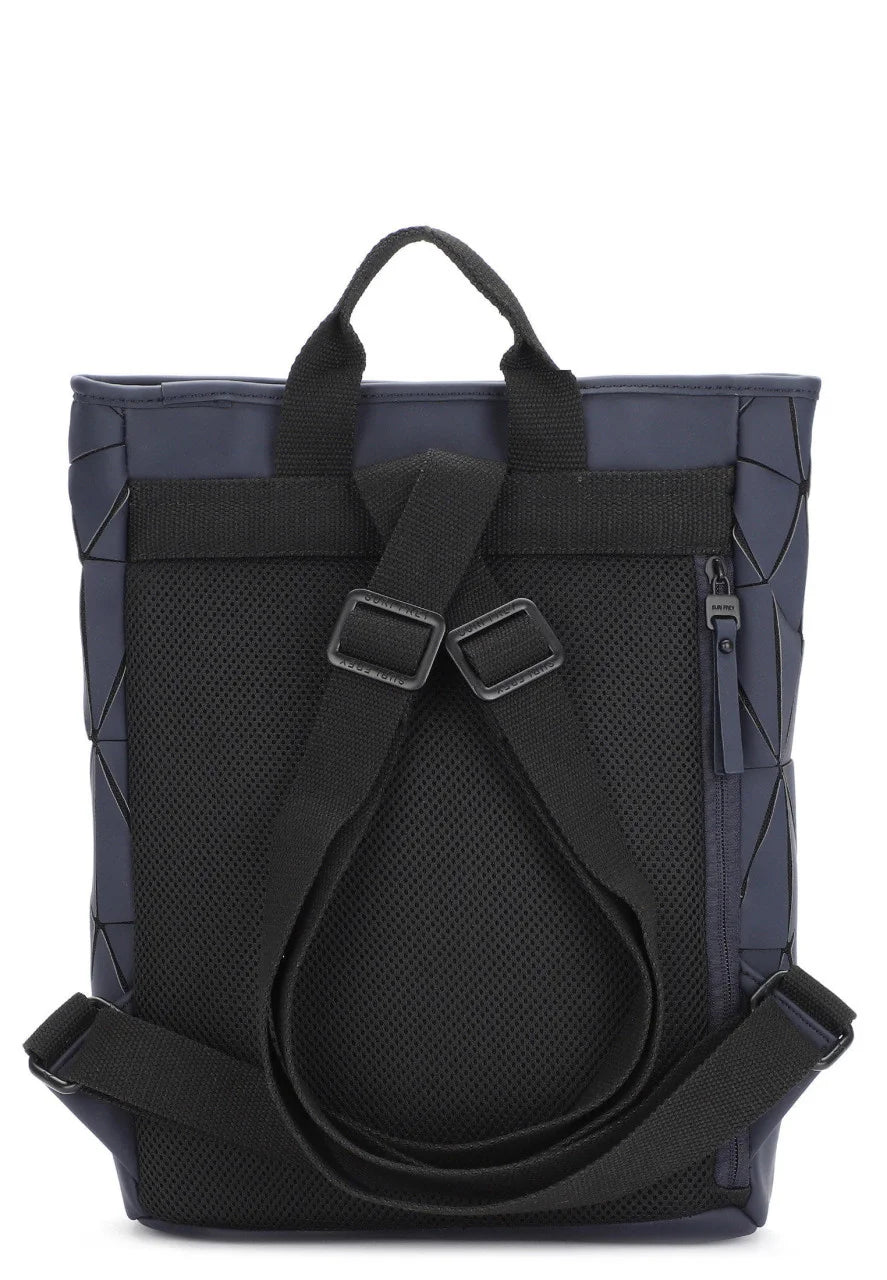 Mochila Jessy-Lu mediana azul marino