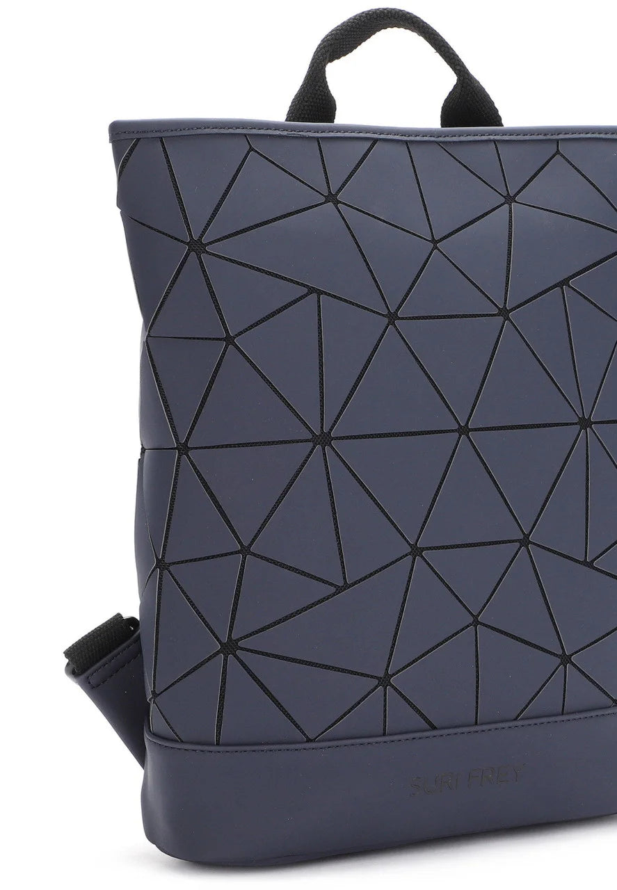 Mochila Jessy-Lu mediana azul marino