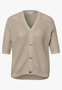 CARDIGAN MANGA CORTA
