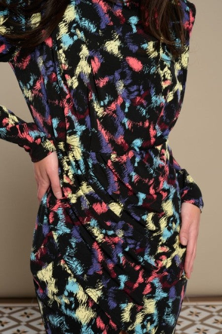 Vestido animal print