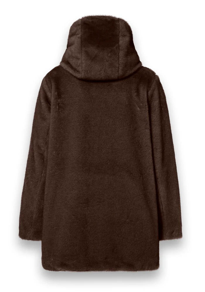 Abrigo piel sinética