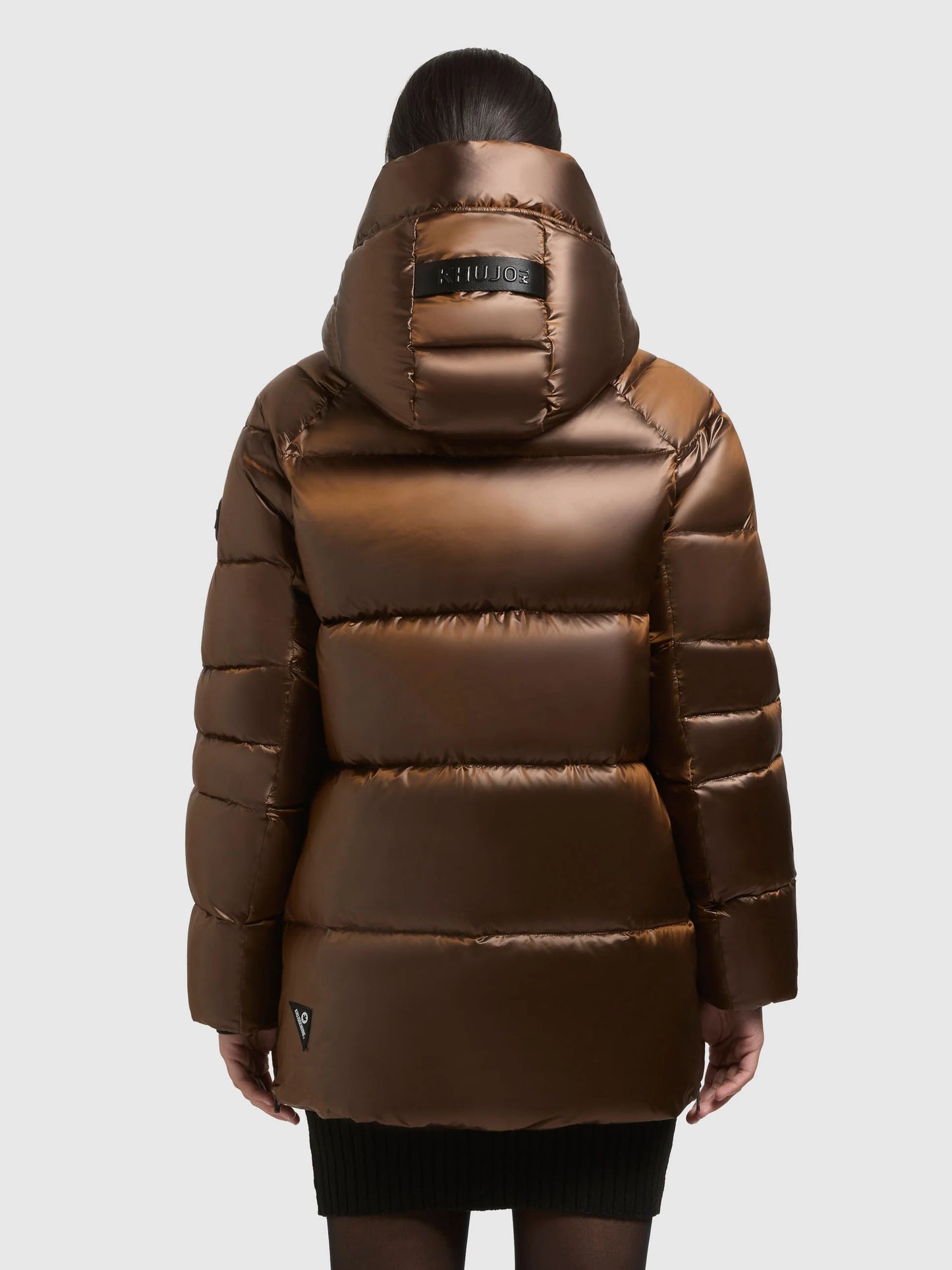 Chaqueta marrón cobrizo