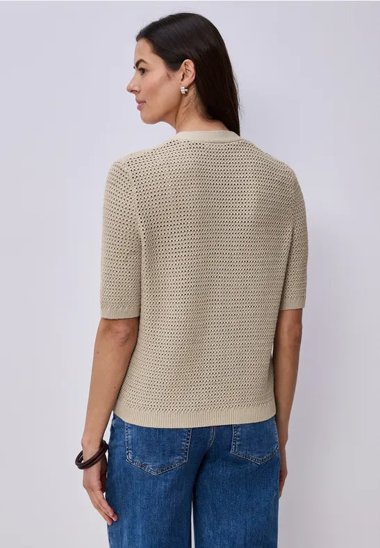 CARDIGAN MANGA CORTA