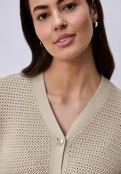 CARDIGAN MANGA CORTA