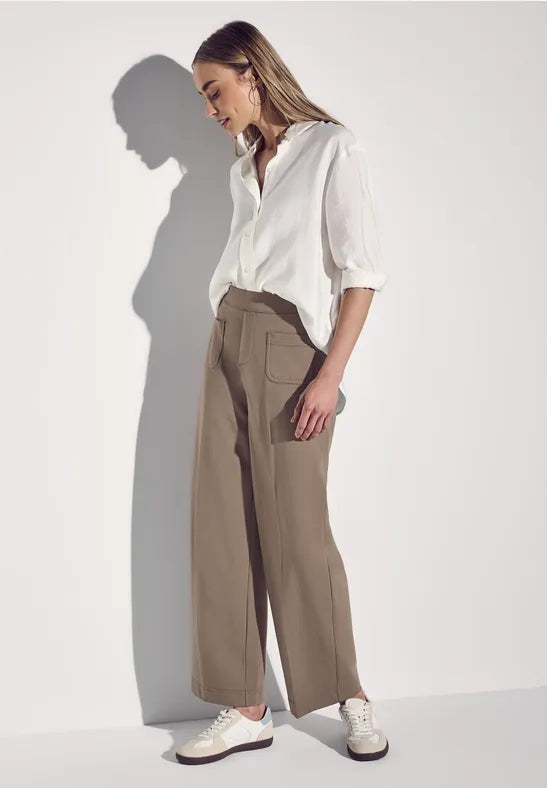 Pantalones de pierna recta