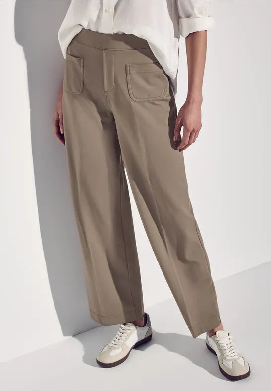 Pantalones de pierna recta