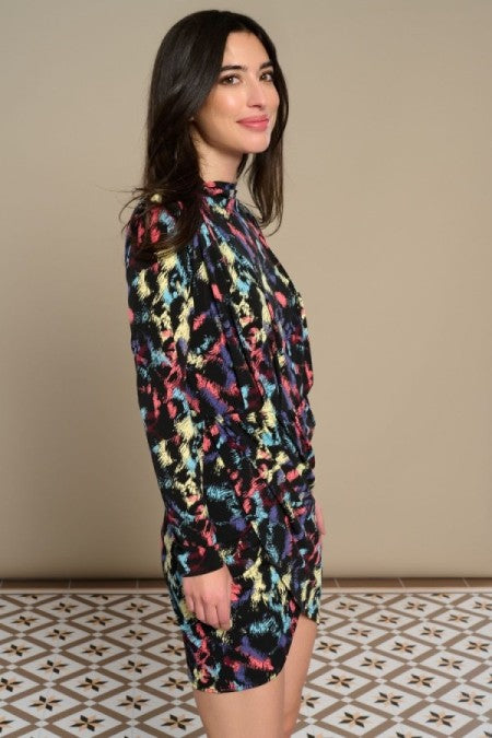 Vestido animal print